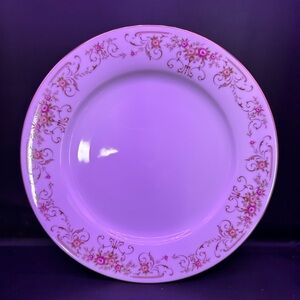 Noritake lunch plate. Rose yard collection.